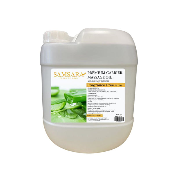 SAMSARA PREMIUM VERA CLEAR MASSAGE OIL 20L
