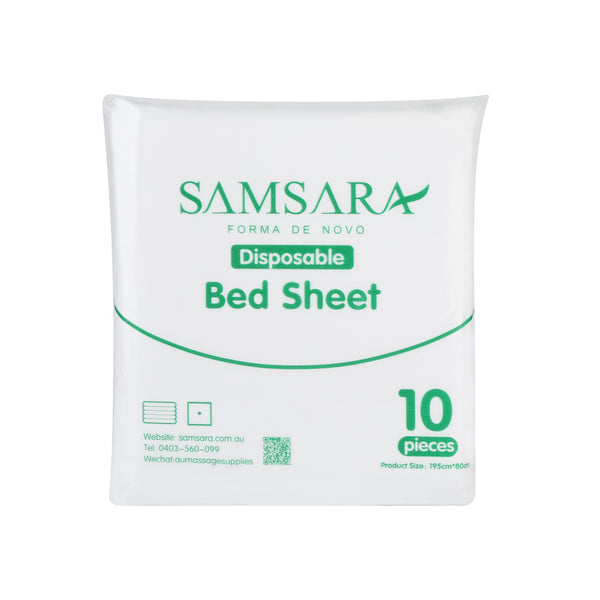 SAMSARA Disposable Massage Bed Sheet – Thick 10pcs 195*80cm